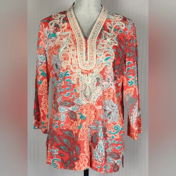 Charter Club Tunic Style Top - Picture 1 of 7